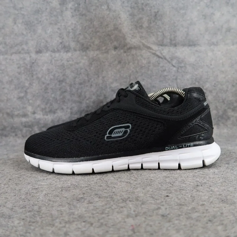 Skechers Shoes Mens 8 Athletic Trainers Lite Weight Sneakers Memory Foam Comfort